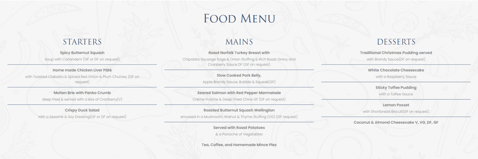 chirstmas-food-menu