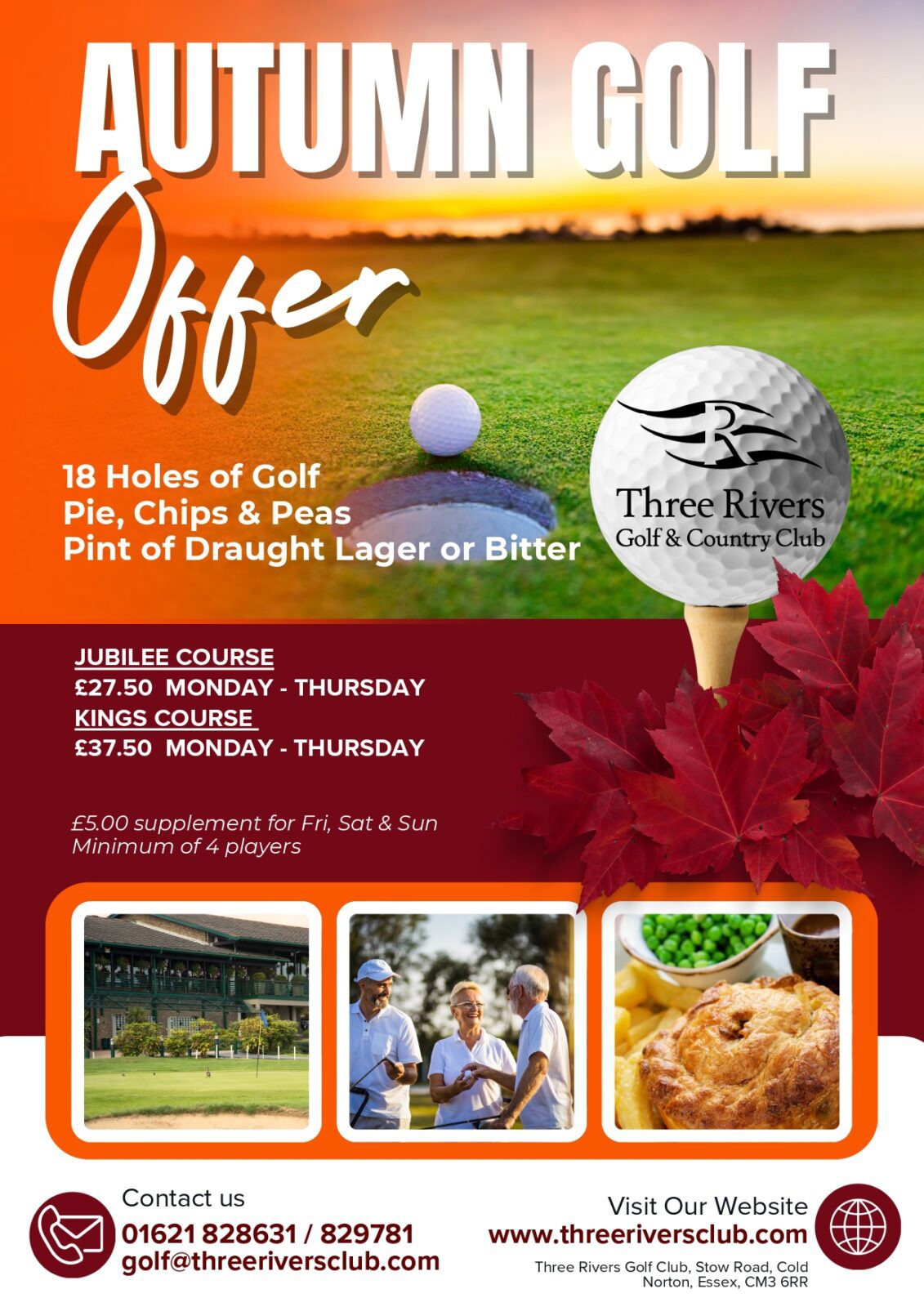 TRI Autumn Golf Offer